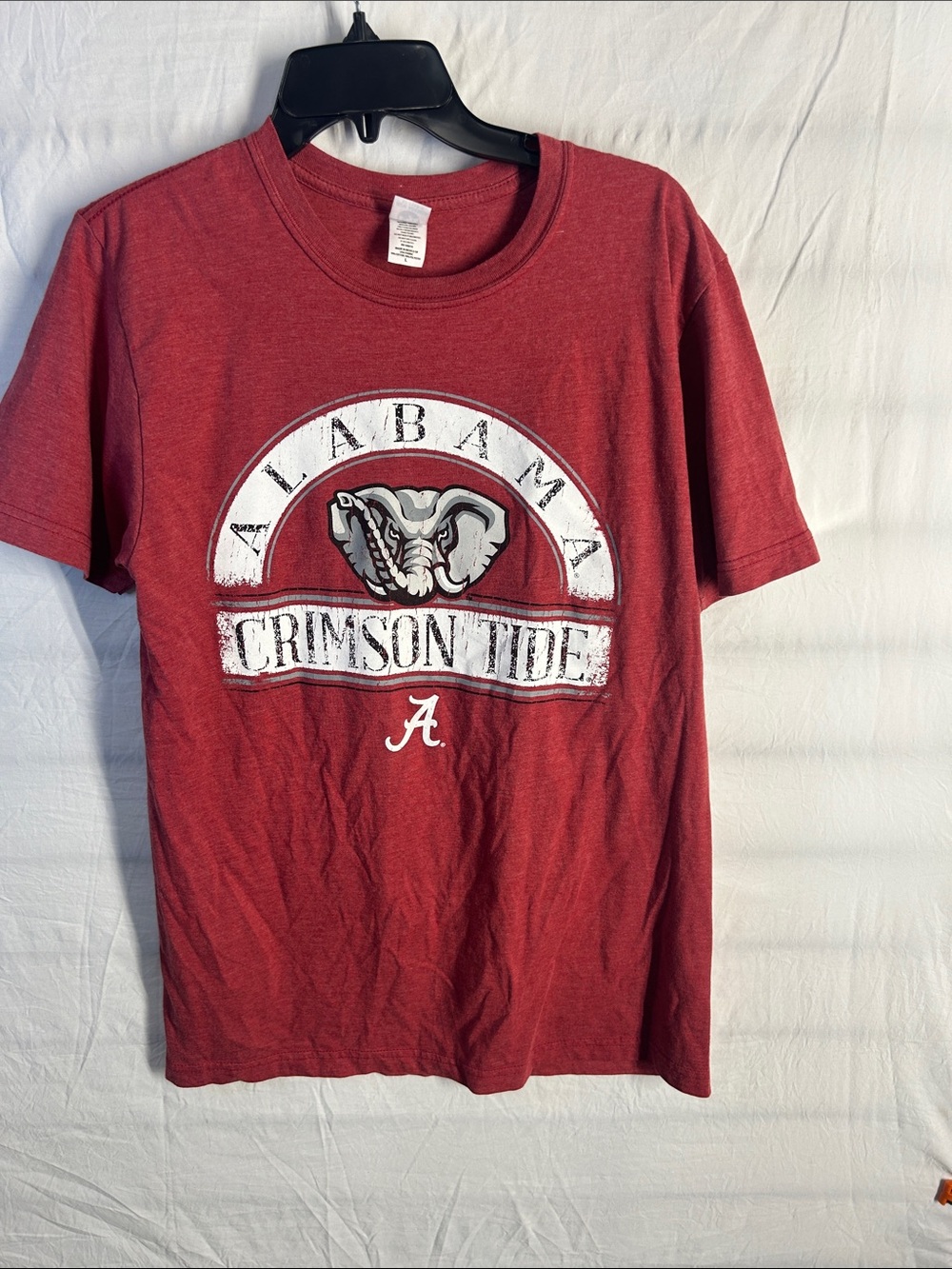 Alabama Crimson Tide Men's Crewneck Graphic Tee - Crimson